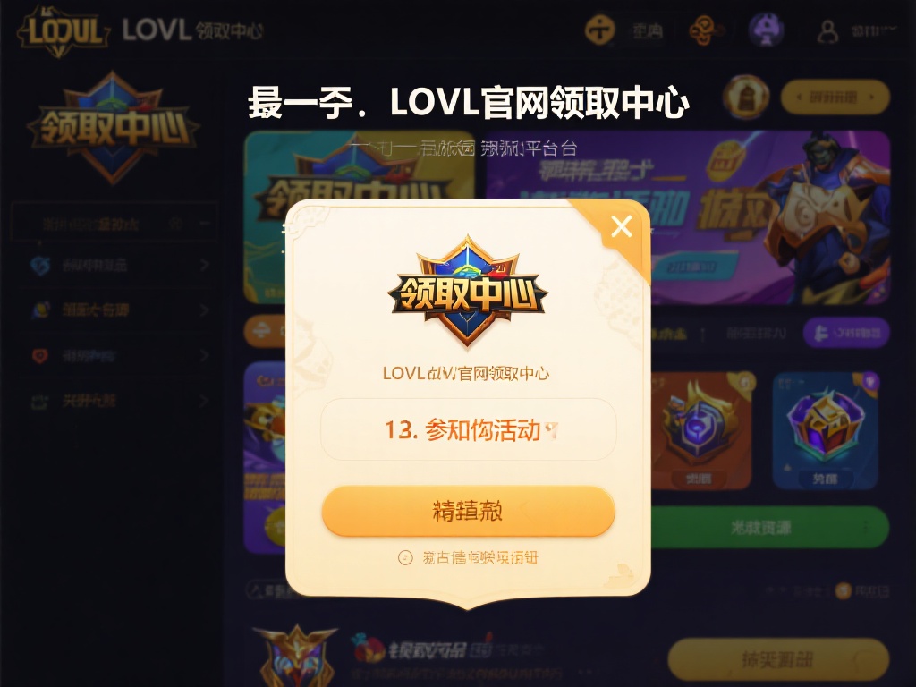 一：什么是LOL官网领取中心
LOL官