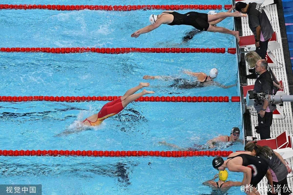 女子4x200米自由泳接力：中国摘铜，澳大利亚夺金